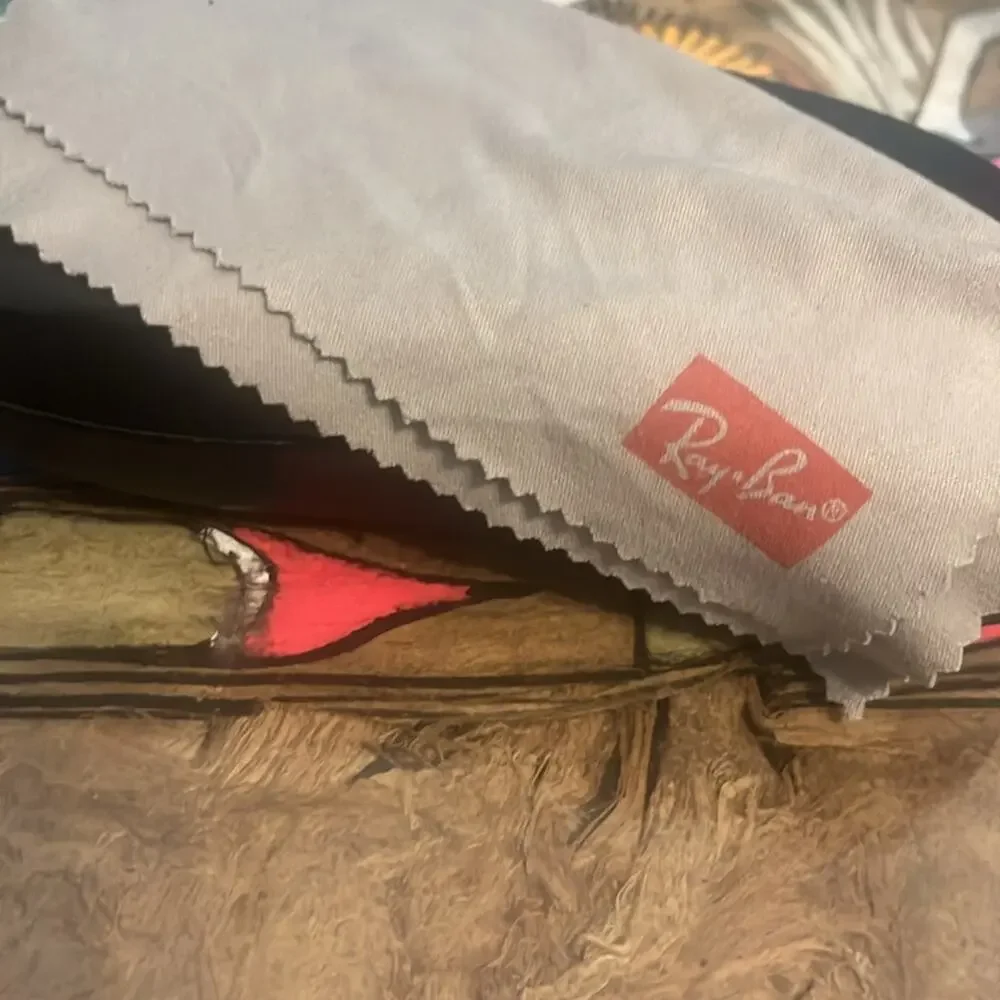 Ray Bans Eyeglasses Case Black Great Condition
